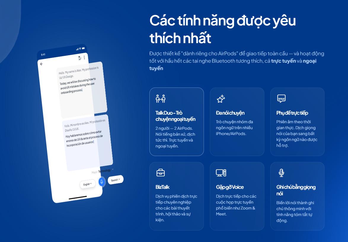Startup Việt ra mắt LocaTalk: biến mọi AirPods thành thiết bị giao tiếp đa ngôn ngữ- Ảnh 5.