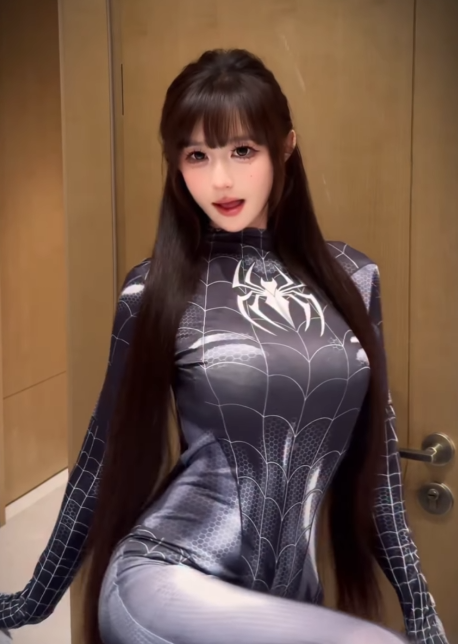 Video lau kính 7 giây của cô gái cosplay người nhện khiến fan nam muốn ngắm mãi- Ảnh 2. Video lau kính 7 giây của cô gái cosplay người nhện khiến fan nam muốn ngắm mãi- Ảnh 2.