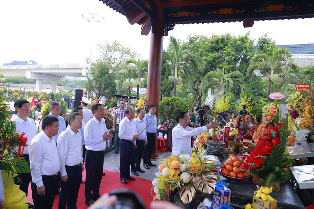 Khánh thành Khu tưởng niệm thanh niên xung phong hy sinh tại bến phà Long Đại- Ảnh 3.