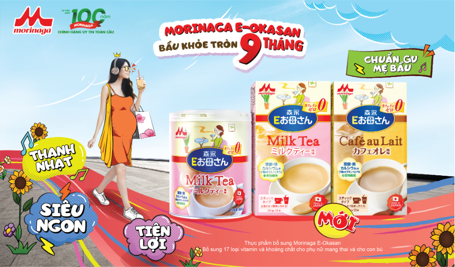 Morinaga quá đã: Sữa bầu phiên bản hương cafe và trà sữa chuẩn gu mẹ bầu- Ảnh 7. Morinaga quá đã: Sữa bầu phiên bản hương cafe và trà sữa chuẩn gu mẹ bầu- Ảnh 7.