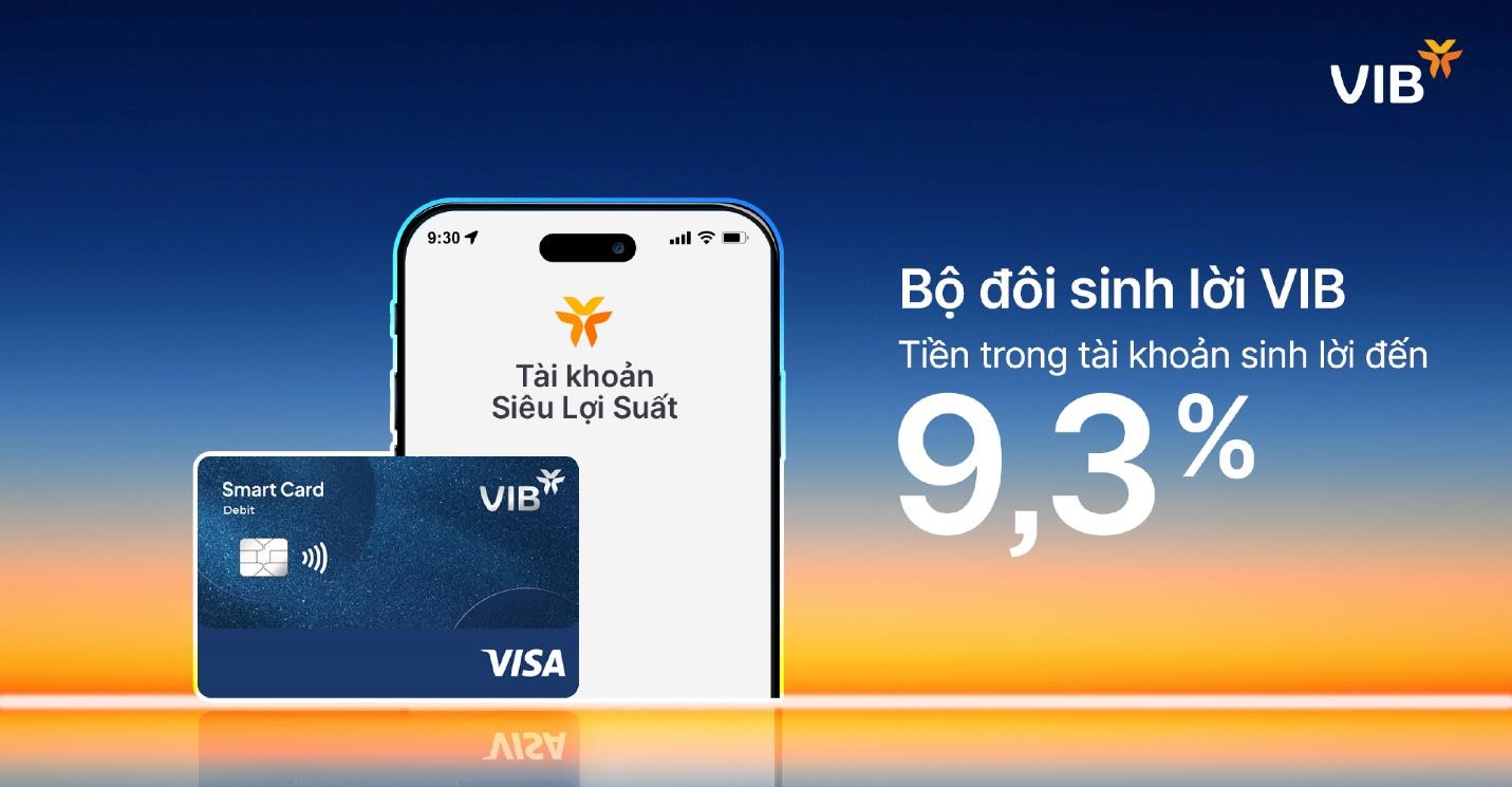 Bộ đôi Sinh Lời VIB – Giải pháp tài chính tối ưu dòng tiền đến 9,3%- Ảnh 1.