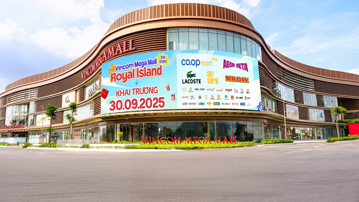 Vincom Mega Mall Royal Island ấn định ngày khai trương: Tọa độ “chất nhất” Hải Phòng sắp lộ diện- Ảnh 1.
