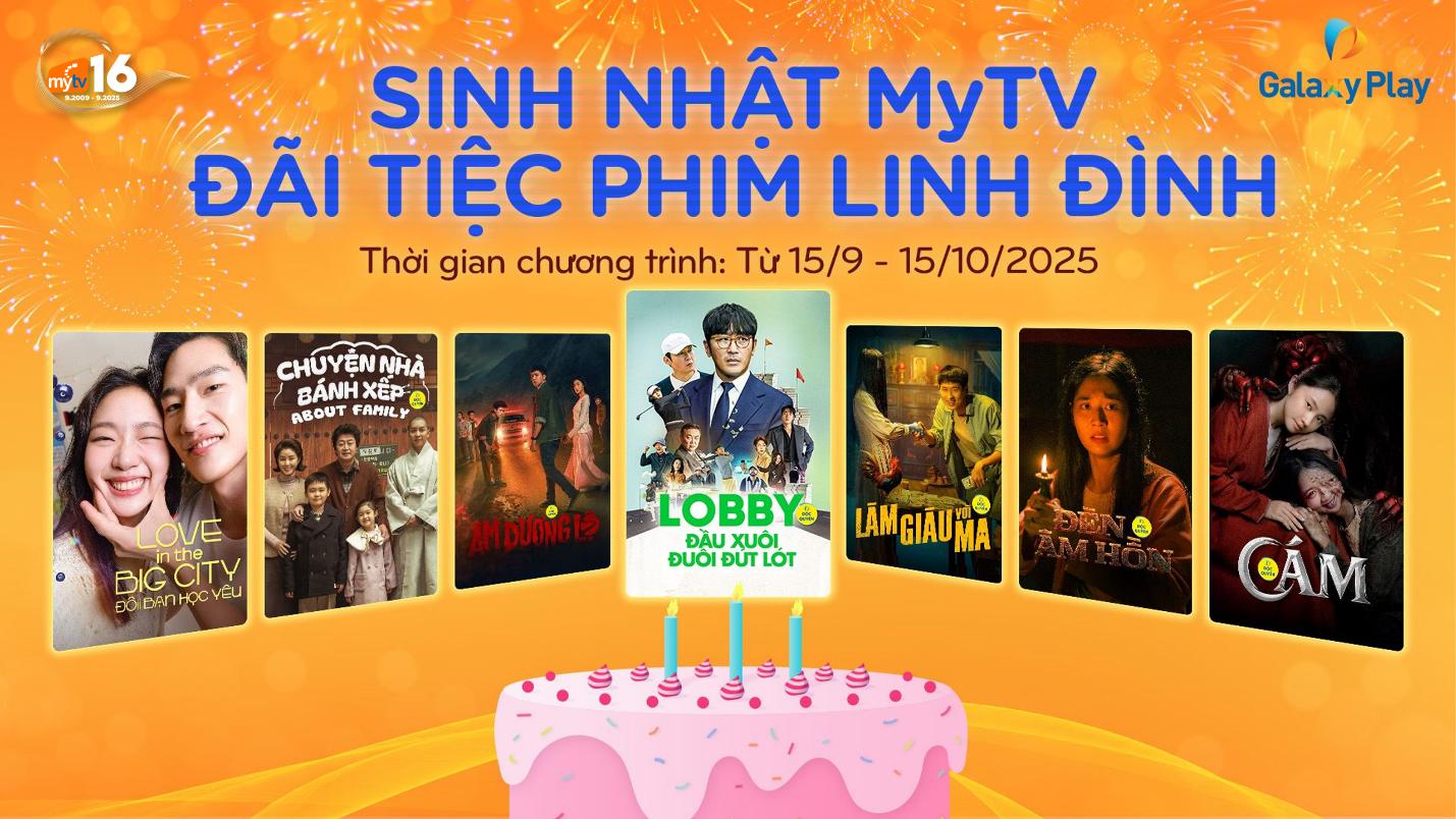 Mừng sinh nhật 16 năm – MyTV tặng đại tiệc ưu đãi “khủng”- Ảnh 2.