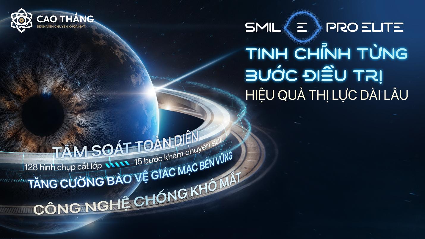 Xóa cận cao cấp cực xịn SMILE PRO ELITE - Chuẩn mực mới của phẫu thuật khúc xạ tại Việt Nam- Ảnh 2.