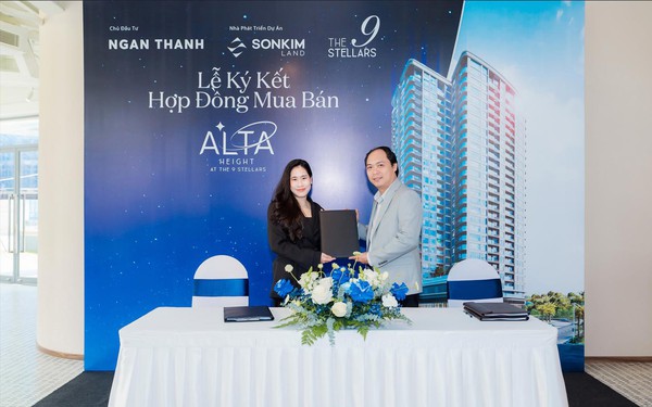 Sonkim Land chính thức ký kết hợp đồng mua bán căn hộ Alta Height tại The 9 Stellars- Ảnh 1.