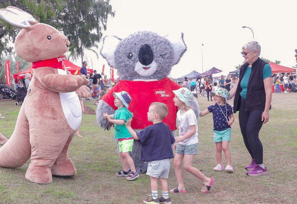 Bầu trời Queensland rực rỡ tại Vietjet Redcliffe KiteFest 2025- Ảnh 4.