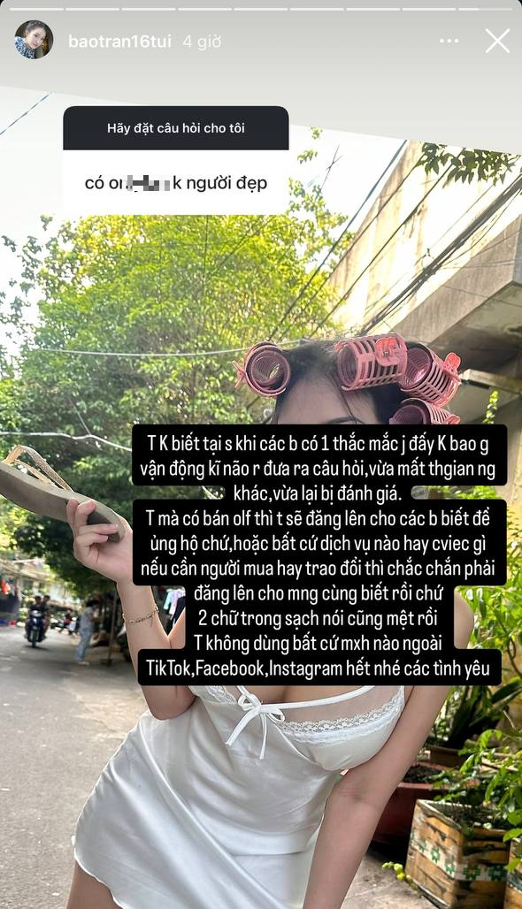 Bị hỏi thẳng chuyện có hay không bán hình nhạy cảm, hot girl Instagram "thở dài"- Ảnh 4.