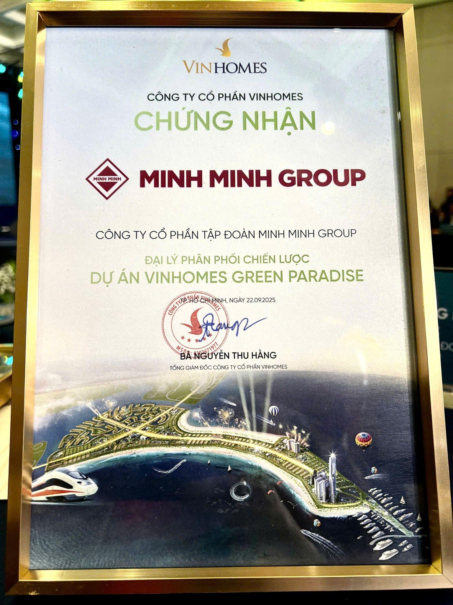 Minh Minh Group – Đại lý F1 phân phối chiến lược dự án Vinhomes Green Paradise Cần Giờ- Ảnh 2.