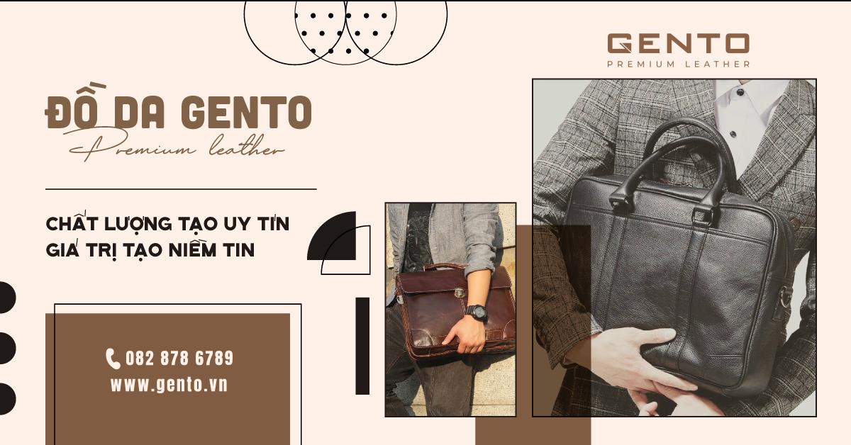 Đồ da Gento: Chất lượng tạo uy tín, giá trị tạo niềm tin- Ảnh 2.