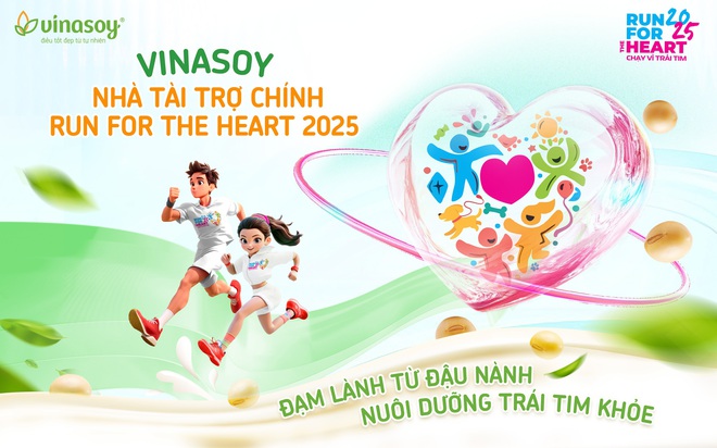 Vinasoy tiếp sức triệu nhịp tim tại Run For The Heart 2025- Ảnh 1.