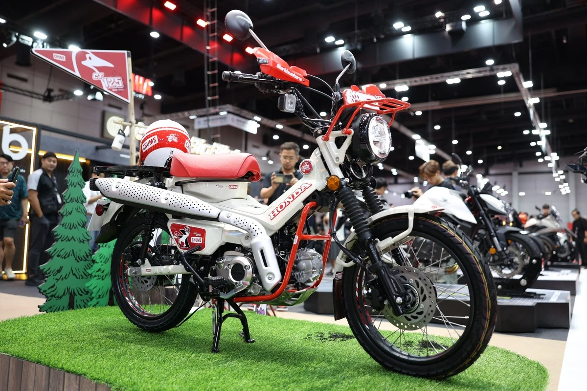 Đối thủ Honda của Yamaha PG-1 lên đường về nước: Khỏe ngang mà ăn xăng chỉ 1,58L/100km, lội nước cực đỉnh- Ảnh 1.