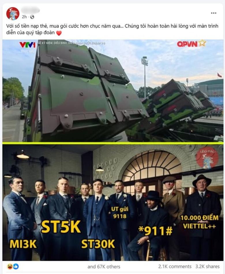 Mạng xã hội ‘rần rần’ vì Viettel: Không chỉ bán sim, mà còn phát triển cả tên lửa bảo vệ Việt Nam!- Ảnh 1.