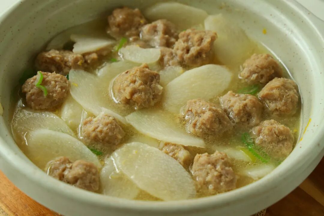 Canh củ mài thịt viên: Món ấm bụng cho mùa thu, nhẹ mà bổ, trẻ con cũng mê- Ảnh 6.