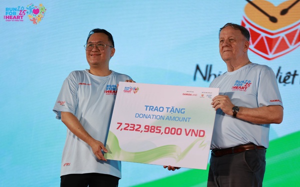 "Chạy Vì Trái Tim 2025” quyên góp hơn 7 tỷ đồng, lan tỏa yêu thương đến mọi nhịp tim- Ảnh 1.