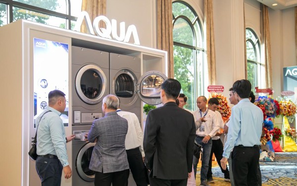 AQUA Việt Nam mở rộng kinh doanh với máy giặt bán công nghiệp- Ảnh 1.
