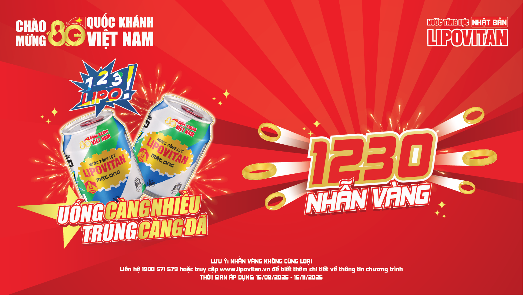 LIPOVITAN tiếp năng lượng bền bỉ, cùng bạn chạm vàng- Ảnh 3.