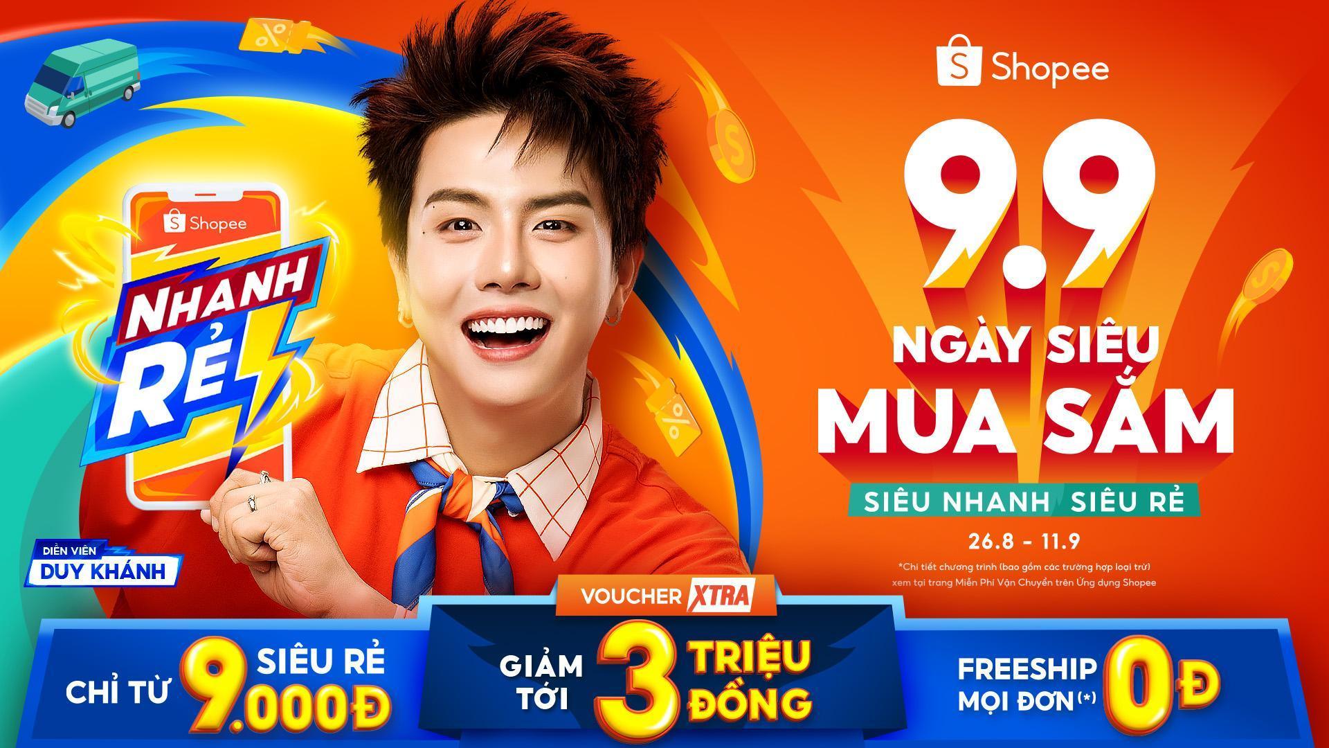 Shopee “9.9 Ngày Siêu Mua Sắm” bùng nổ chuỗi ưu đãi và chương trình giải trí hấp dẫn, khởi động mùa siêu sale cuối năm- Ảnh 1.