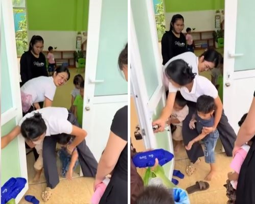 Những hình ảnh đang khiến cộng đồng mạng cười vỡ bụng: Đây là lý do nhiều cô giáo mầm non được khuyên đi tập Gym!- Ảnh 1.