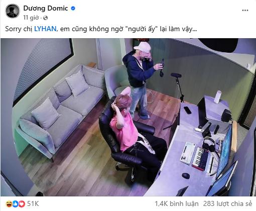 Từ lời xin lỗi “mùi ChatGPT” của JSOL đến cú lật kèo trong drama tình bạn showbiz với Dương Domic, Lyhan- Ảnh 1. Từ lời xin lỗi “mùi ChatGPT” của JSOL đến cú lật kèo trong drama tình bạn showbiz với Dương Domic, Lyhan- Ảnh 1.