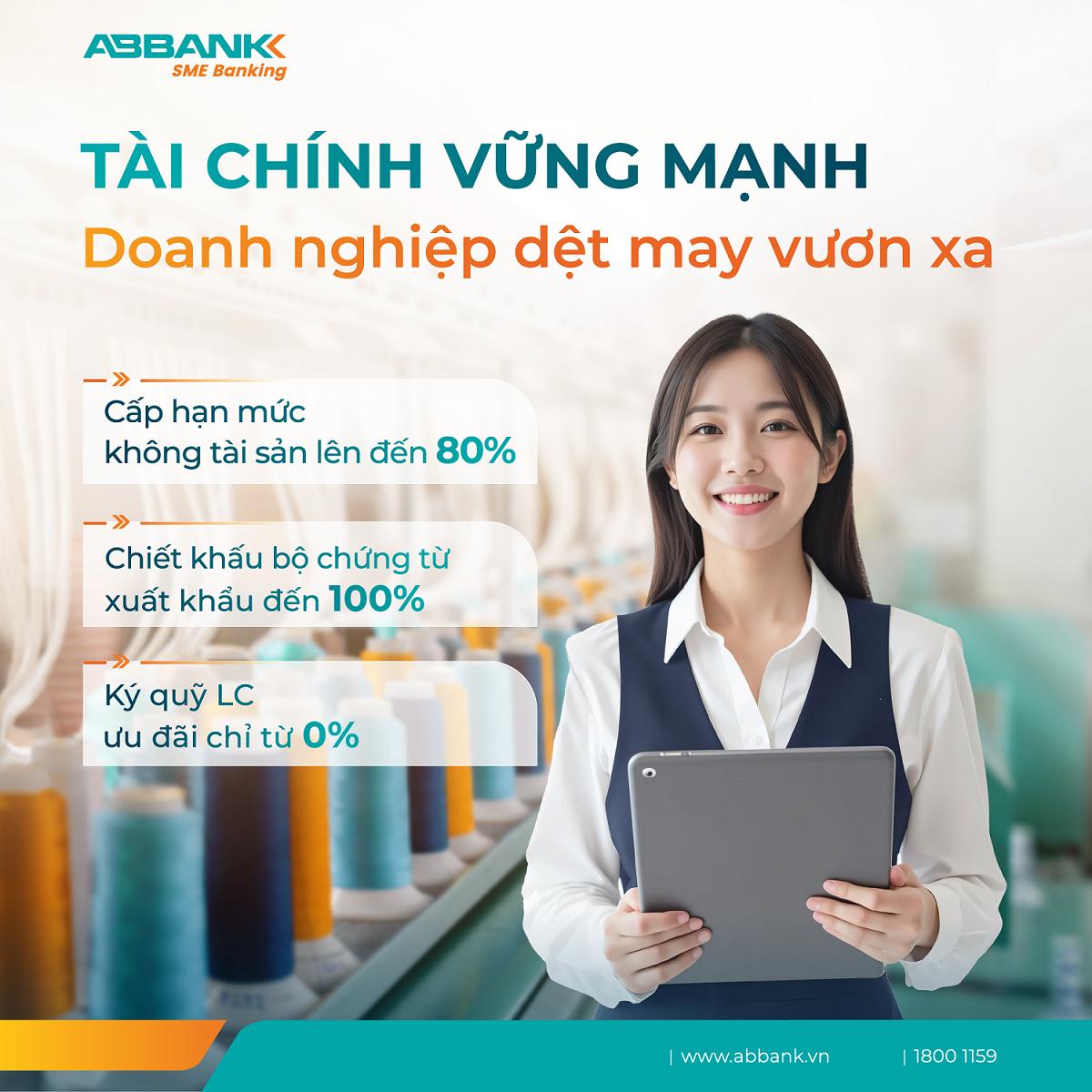 ABBANK ra mắt giải pháp tài chính dành riêng cho doanh nghiệp ngành may mặc và sản xuất sợi- Ảnh 2.
