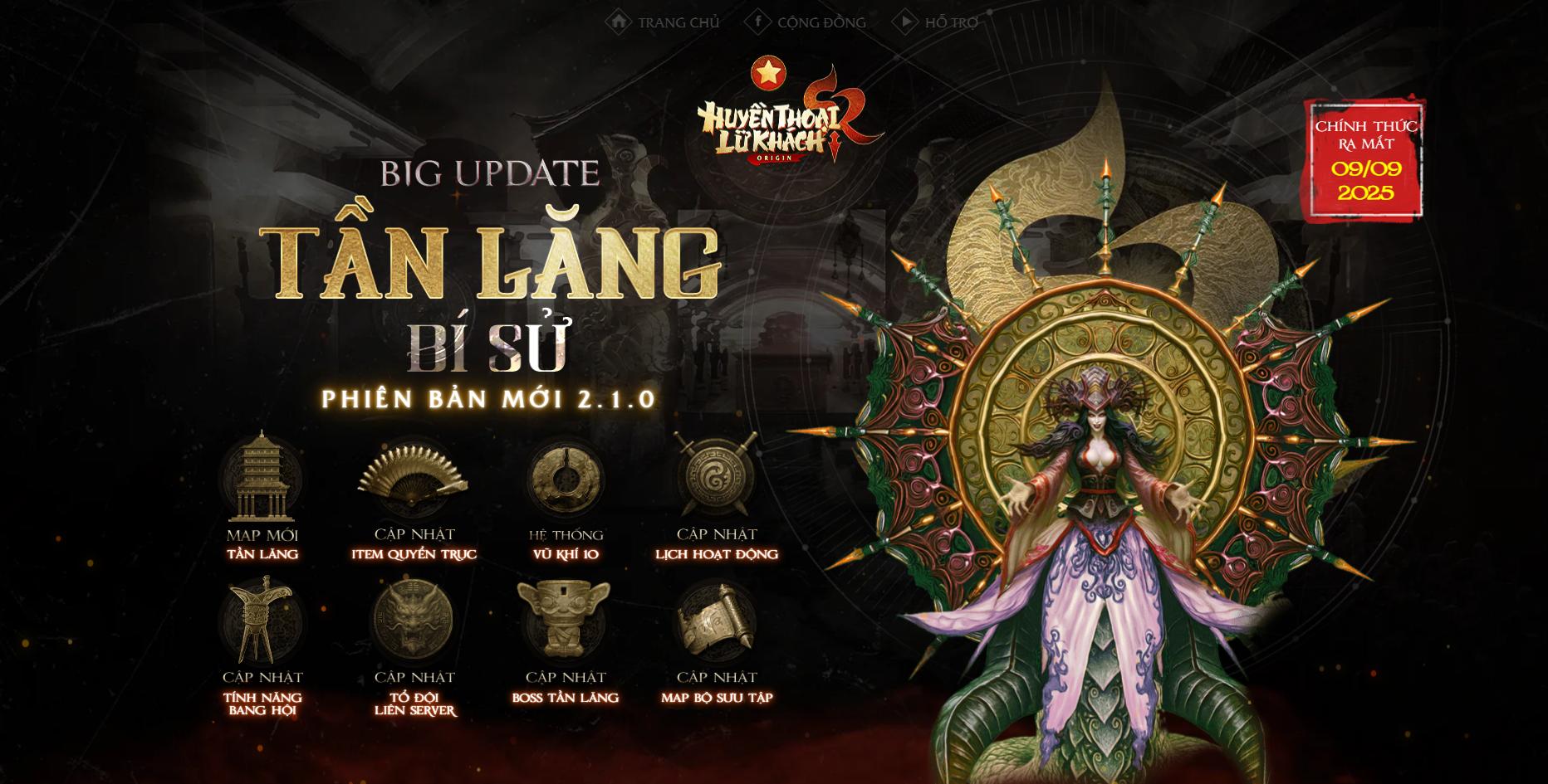 Khám phá Tần Lăng Bí Sử – chiến trường liên server lần đầu xuất hiện trong SROM - Huyền Thoại Lữ Khách- Ảnh 2.