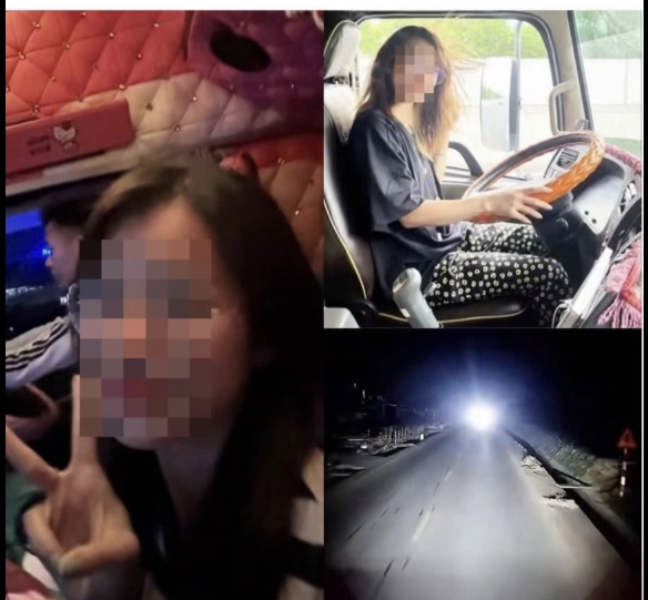 Nữ TikToker lái container, chặn đầu xe khác vì nghi bị trêu ghẹo: Công an vào cuộc, hé lộ mức hình phạt- Ảnh 3.