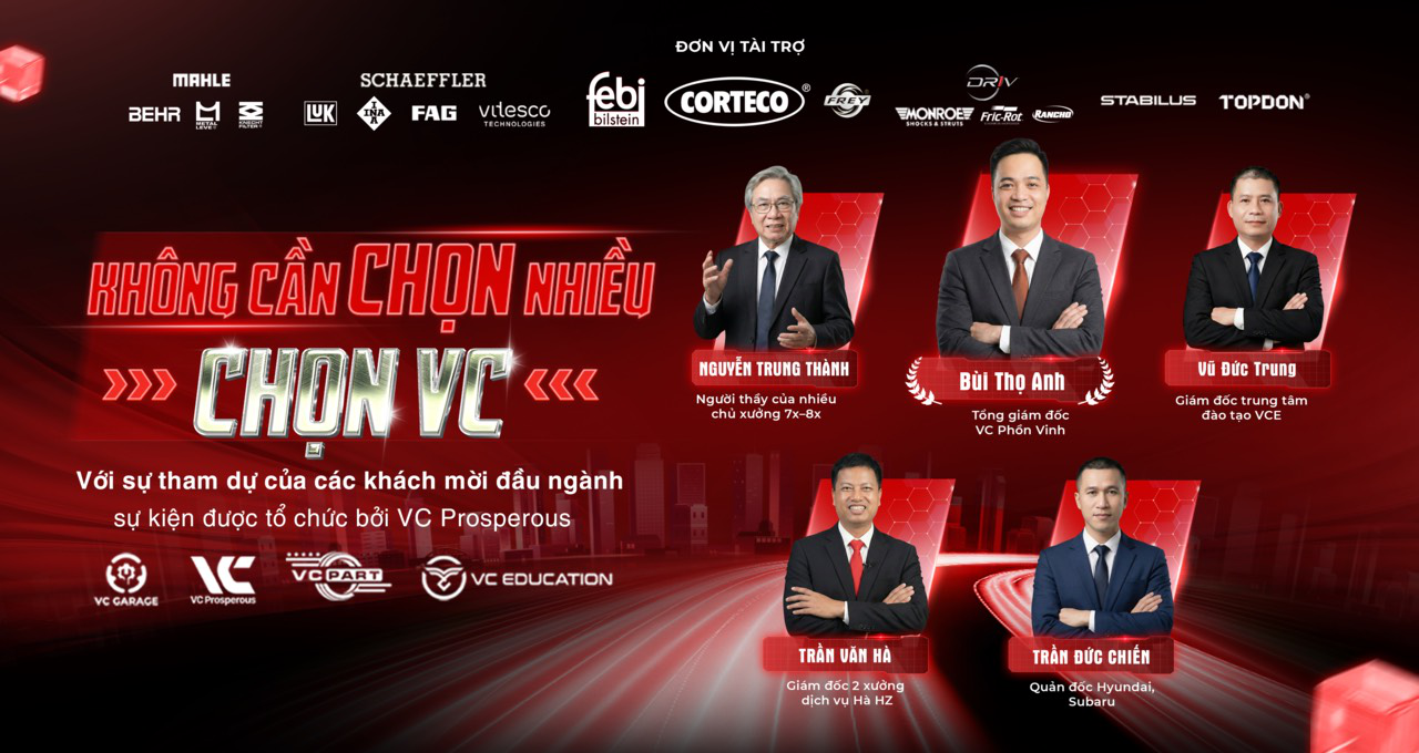 8 đơn vị cung ứng phụ tùng & giải pháp ô tô quốc tế sẽ xuất hiện tại Ngày hội Gara Việt 2026- Ảnh 1.