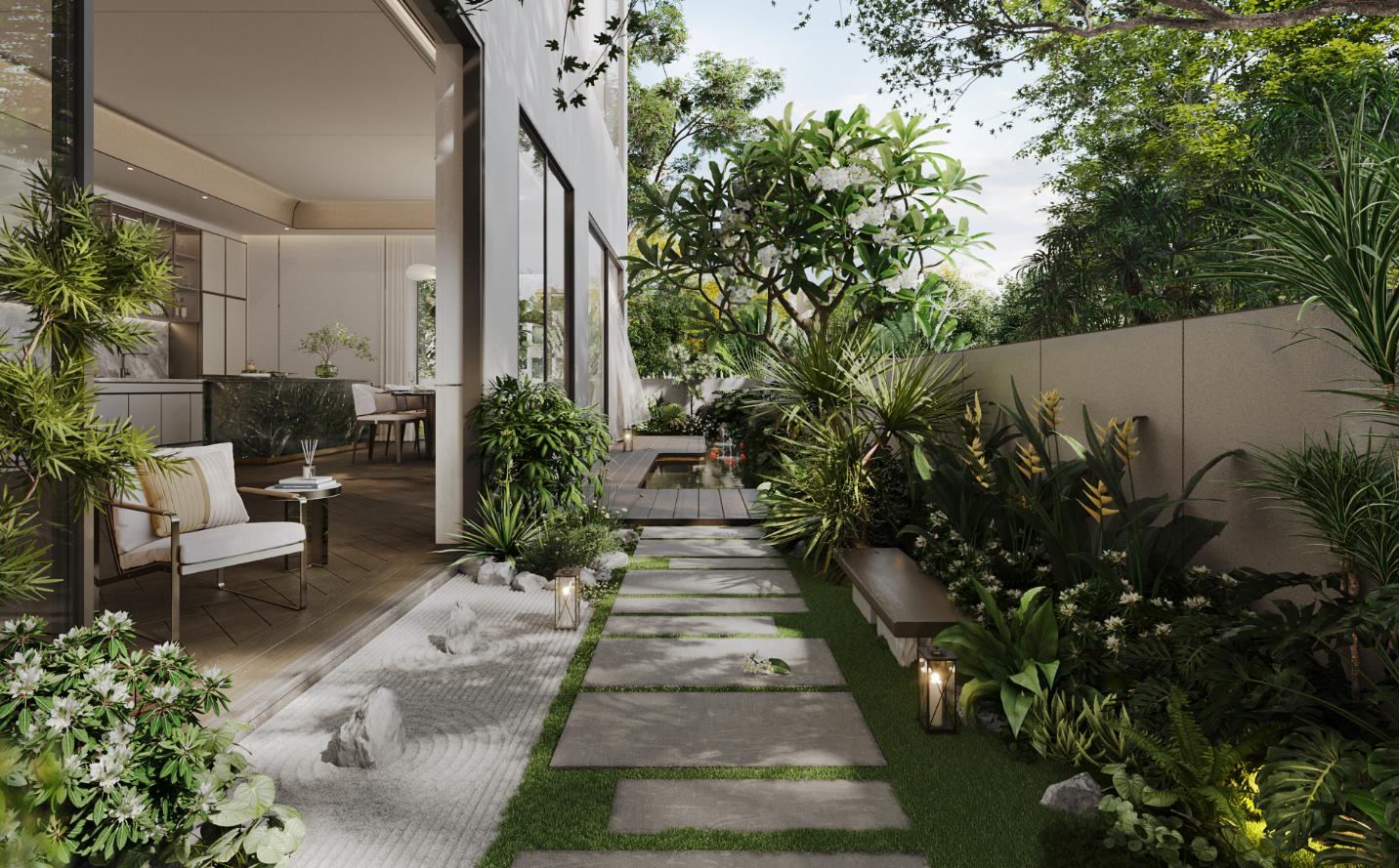 Biệt thự song lập – Kiến trúc mở lối cho nhịp sống đa thế hệ- Ảnh 2.