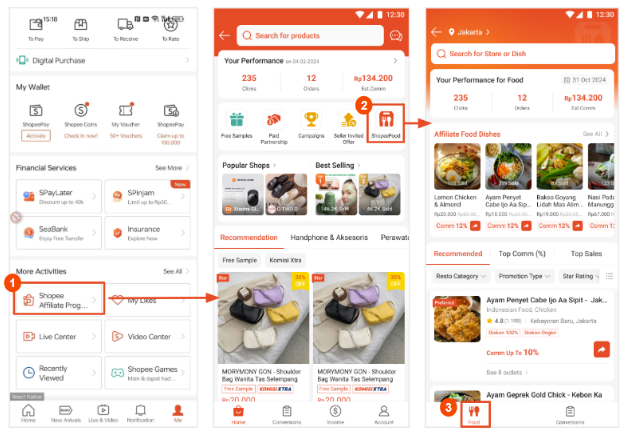 Giờ ngồi ăn, đăng ảnh, gắn link Shopee cũng kiếm được tiền: Toàn bộ cách làm ShopeeFood Affiliate!- Ảnh 3.