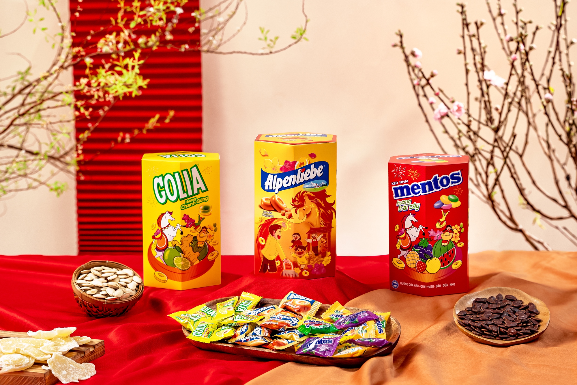 Perfetti Van Melle ra mắt bộ sưu tập kẹo Tết 2026: Ngọt ngào kẹo Tết, yêu thương về nhà- Ảnh 1.