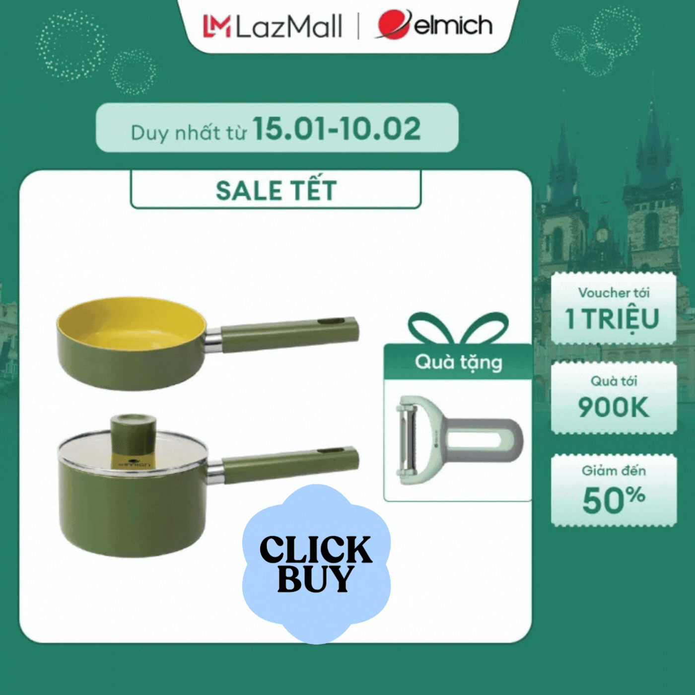 Sắp Tết, Lazada sale đồ bếp căng cực: Tôi chấm 5 món này 10 điểm, mua một lần dùng đến vài năm- Ảnh 1.