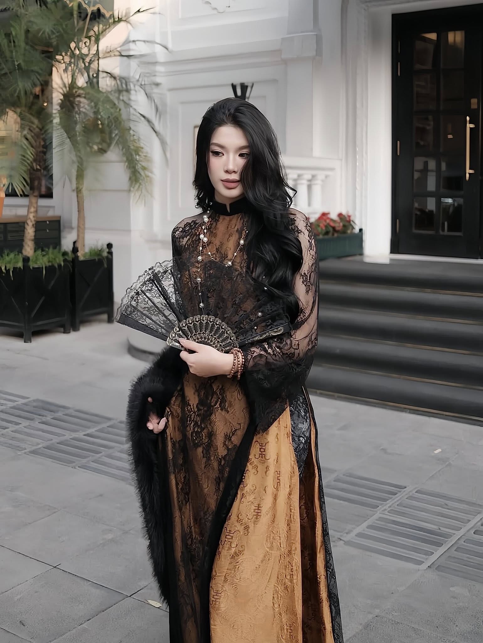 Điểm “chí mạng” khi diện áo dài Tết mà nhiều người không để ý: Đẹp, sang, tinh tế hay không là ở chi tiết này- Ảnh 7.