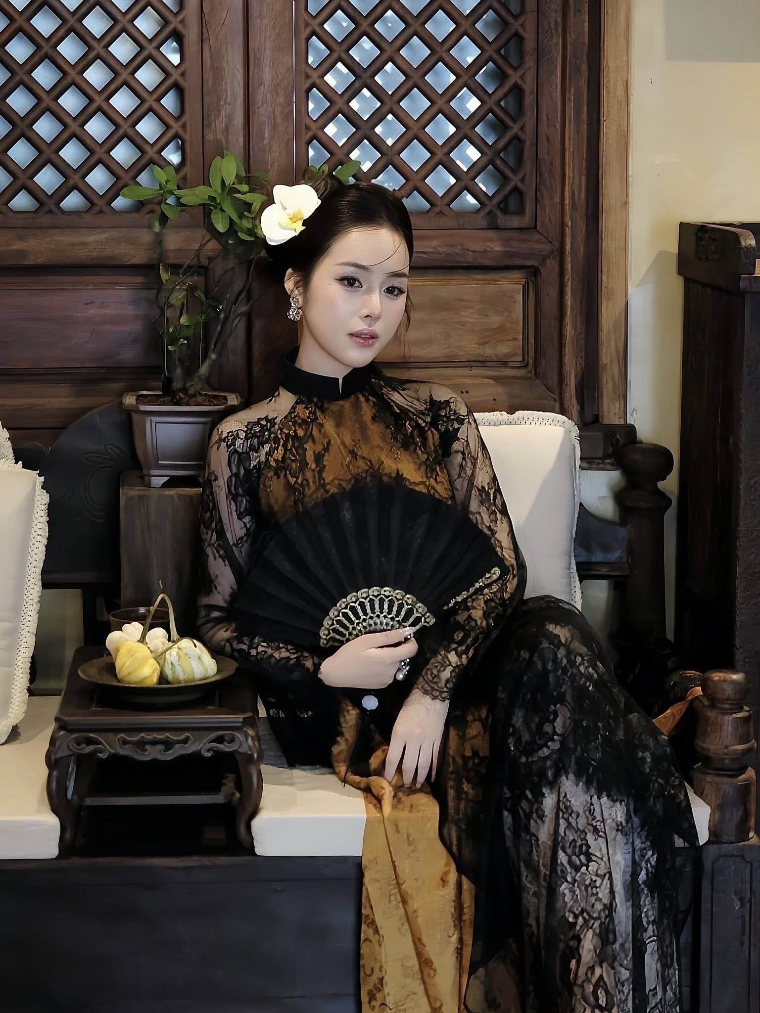 Điểm “chí mạng” khi diện áo dài Tết mà nhiều người không để ý: Đẹp, sang, tinh tế hay không là ở chi tiết này- Ảnh 6.