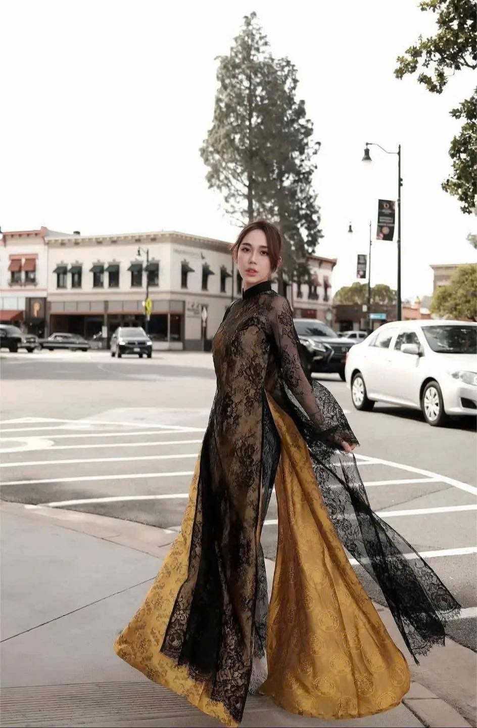 Điểm “chí mạng” khi diện áo dài Tết mà nhiều người không để ý: Đẹp, sang, tinh tế hay không là ở chi tiết này- Ảnh 5.