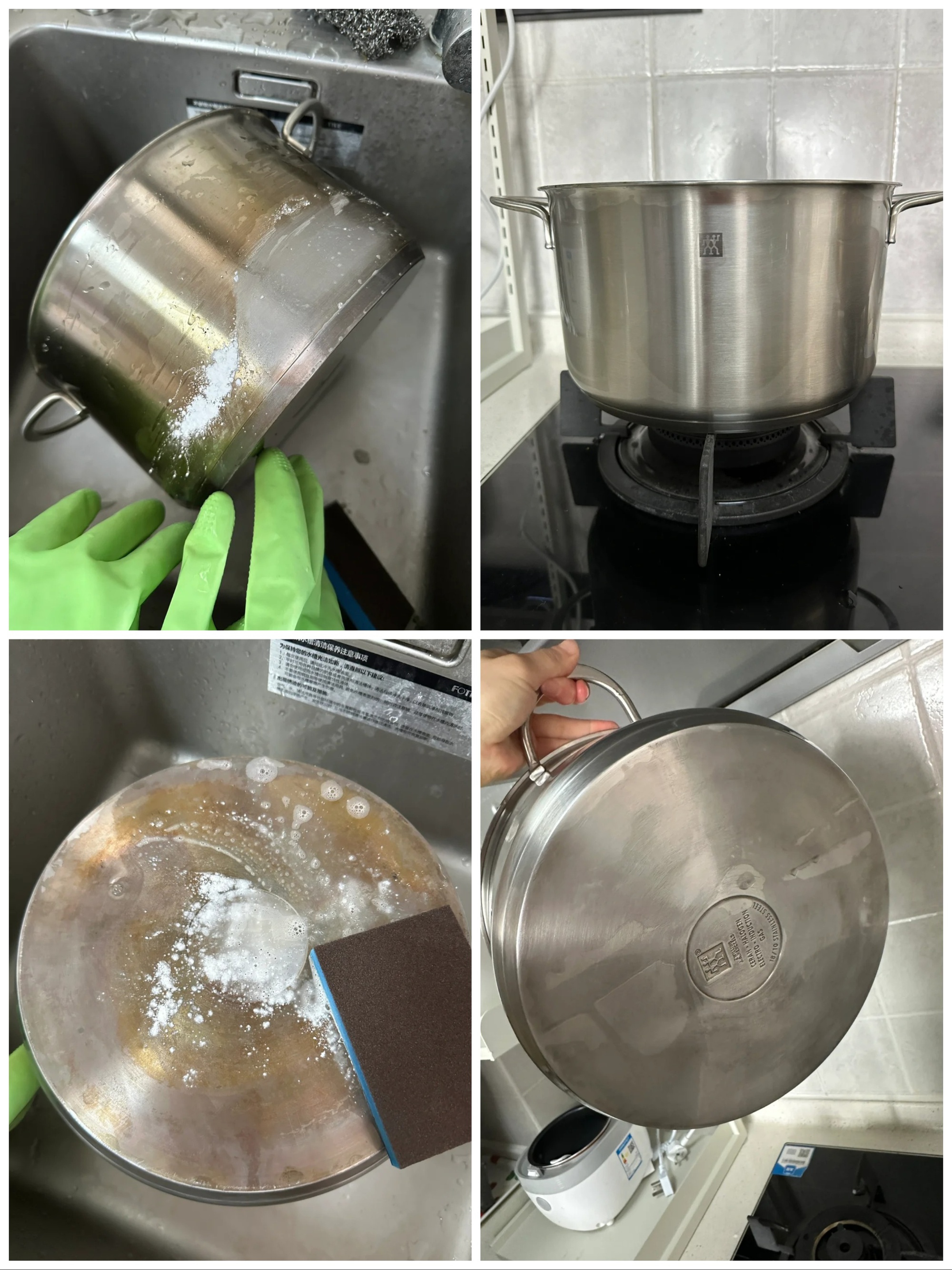 Chiếc nồi 20 năm vẫn sáng như mới: Kỹ thuật làm sạch của mẹ khiến tôi không thốt nên lời- Ảnh 8.