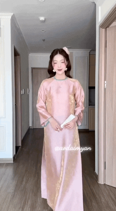 Bắt trend "phú bà" với phiên bản áo dài lụa satin bắt sáng: Giá chỉ từ 300k, nhìn thôi đã thấy chảnh- Ảnh 21.