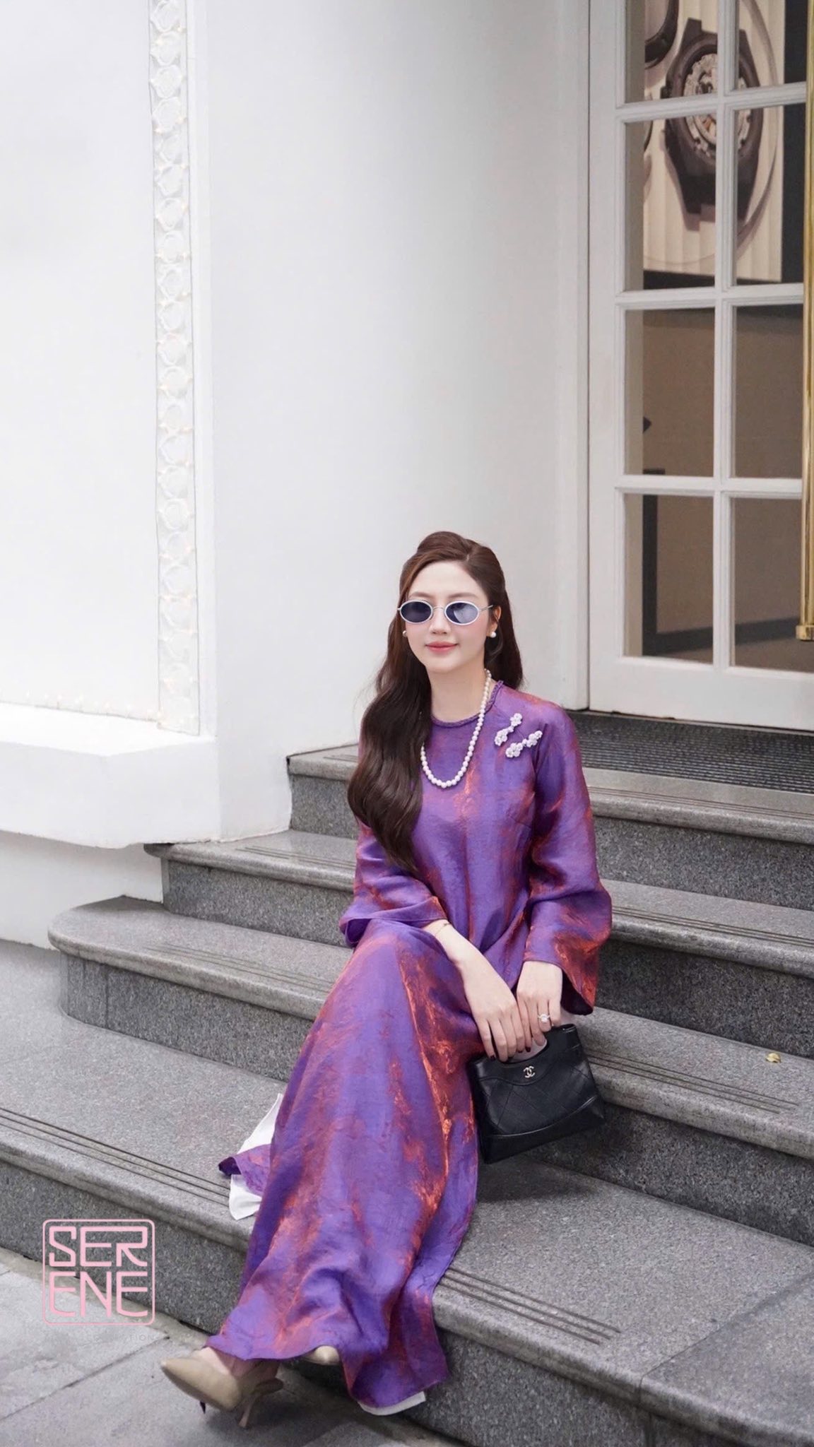 Bắt trend "phú bà" với phiên bản áo dài lụa satin bắt sáng: Giá chỉ từ 300k, nhìn thôi đã thấy chảnh- Ảnh 12.