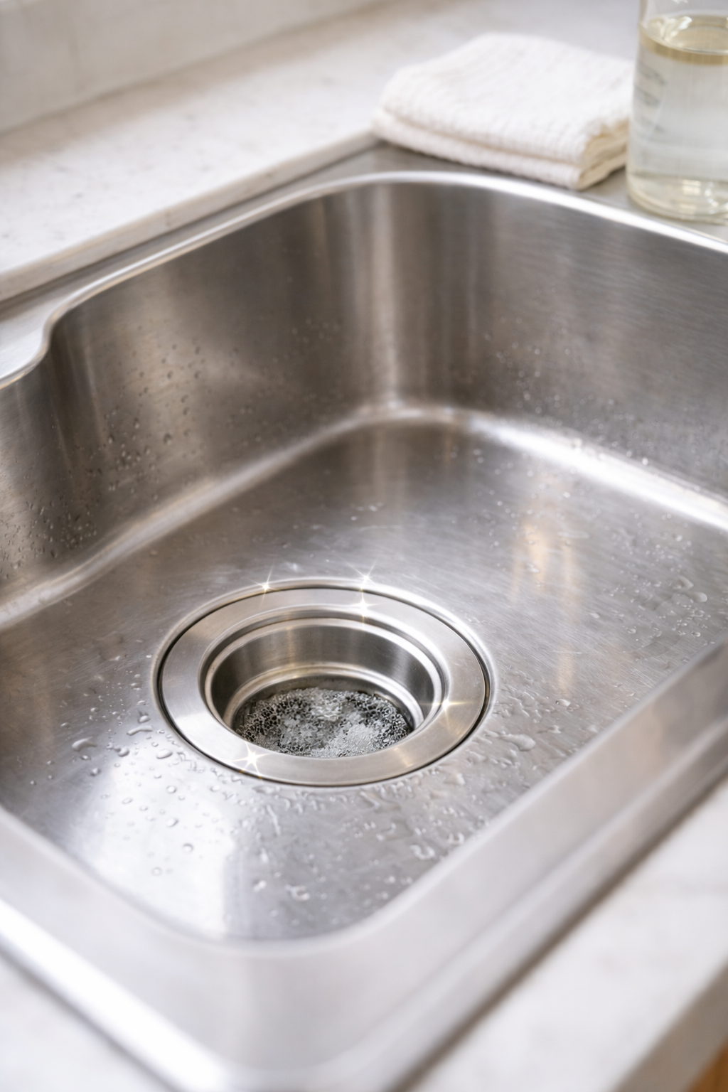 Học mẹ tôi: Chỉ cần đổ giấm vào đúng chỗ này, bếp sạch bóng - không làm là rất dễ tắc nghẽn cả tuần- Ảnh 3.