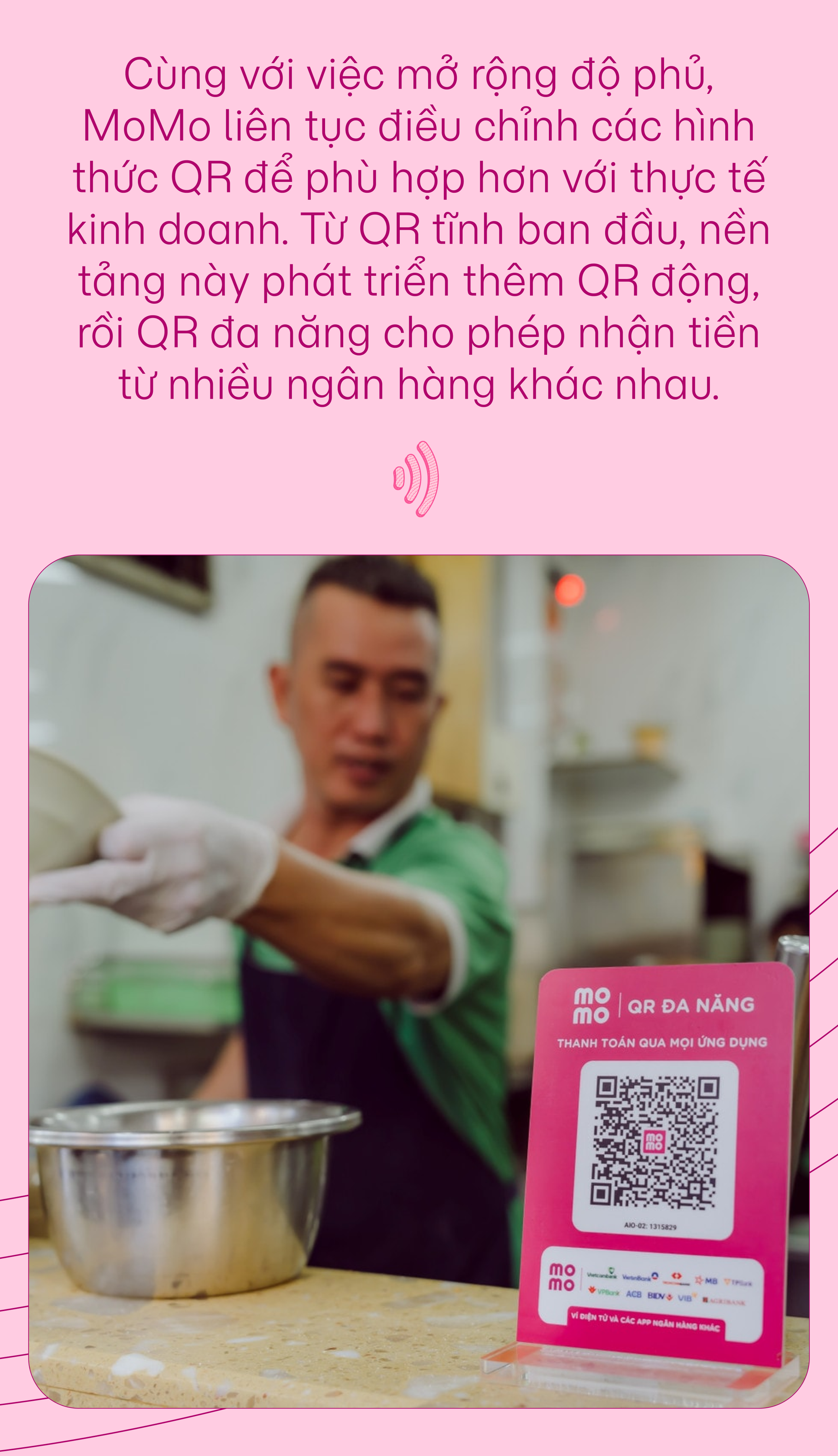 Một mã QR, một chiếc loa thông báo và từng bước đồng hành để 500.000 tiểu thương Việt tự tin kinh doanh- Ảnh 2.