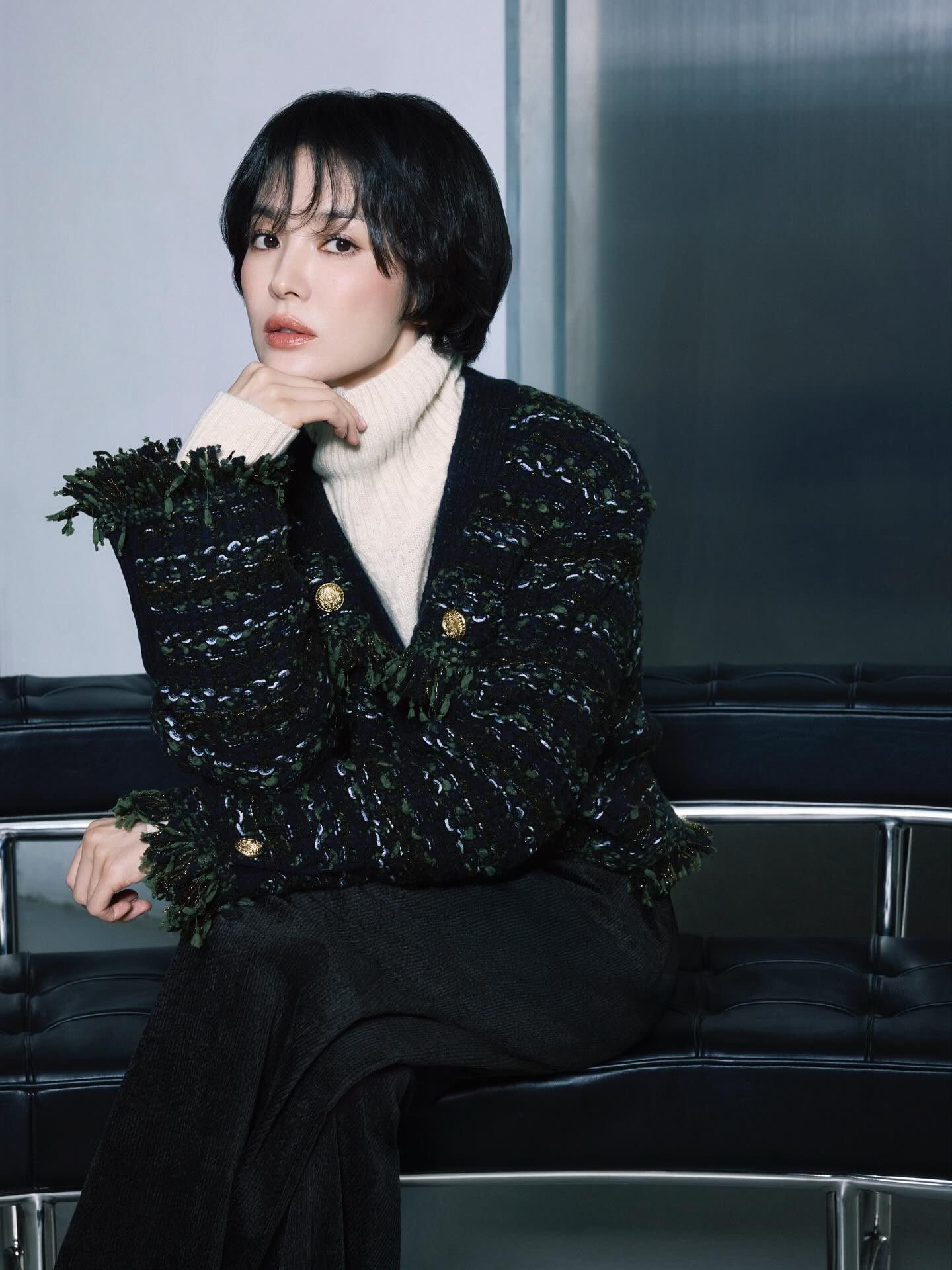 4 mỹ nhân Hàn để tóc ngắn tuyệt xinh, ngắm là muốn ngày mai đi cắt tóc luôn- Ảnh 15.