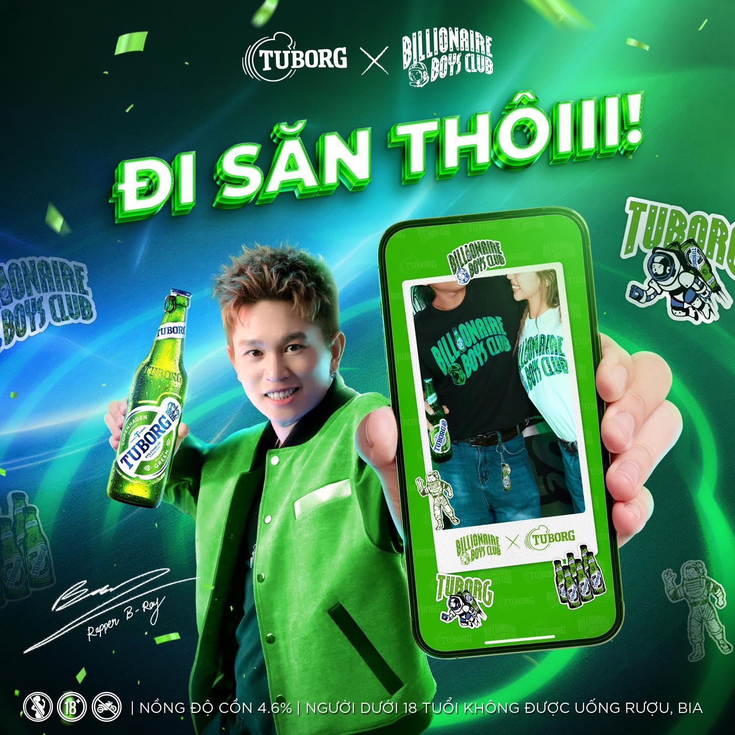 Tuborg kích hoạt năm mới bùng nổ với “cơn lốc” quà tặng hàng hiệu từ Billionaire Boys Club- Ảnh 1.
