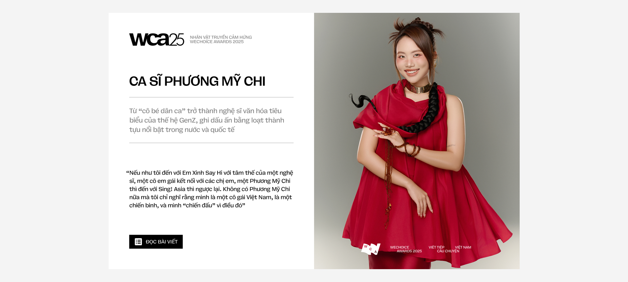 21 đề cử Nhân vật Truyền cảm hứng của WeChoice Awards 2025: Những người đang viết tiếp Việt Nam bằng câu chuyện của mình- Ảnh 6.