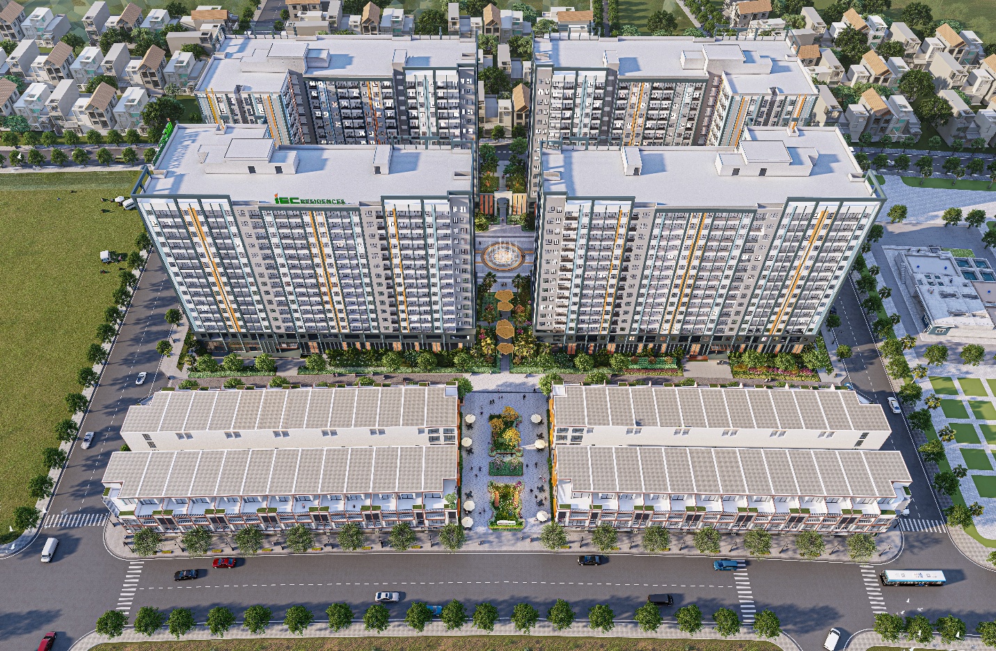 NOXH thuộc khu Thiết chế Công đoàn KCN Bá Thiện mang tên Flora Cera Garden- Ảnh 2.