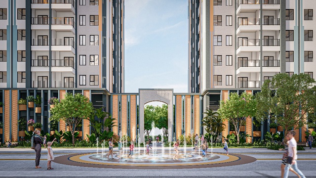 NOXH thuộc khu Thiết chế Công đoàn KCN Bá Thiện mang tên Flora Cera Garden- Ảnh 3.