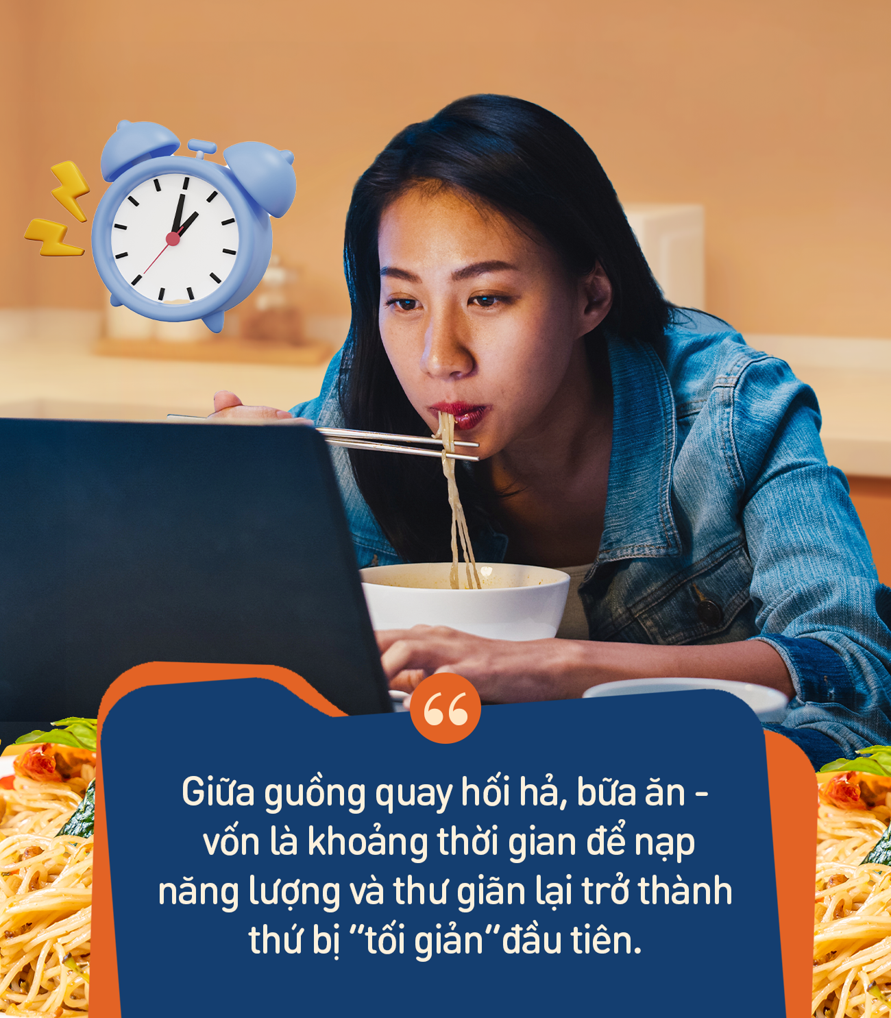 Bữa ăn tiện lợi, chuẩn vị nhà làm giữa mùa deadline chồng chất- Ảnh 2.