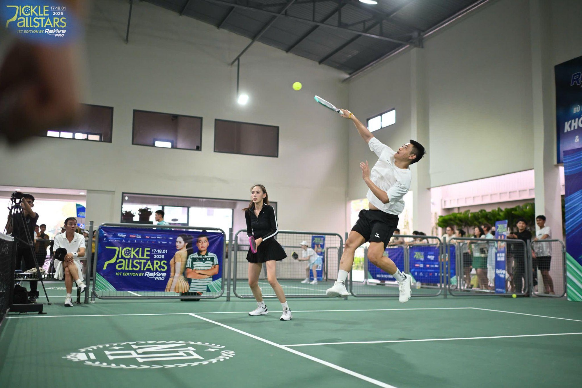 “Các bóng hồng” tỏa sáng tại Pickle Allstars: Khi sắc đẹp bước vào sân đấu pickleball- Ảnh 3. “Các bóng hồng” tỏa sáng tại Pickle Allstars: Khi sắc đẹp bước vào sân đấu pickleball- Ảnh 3.
