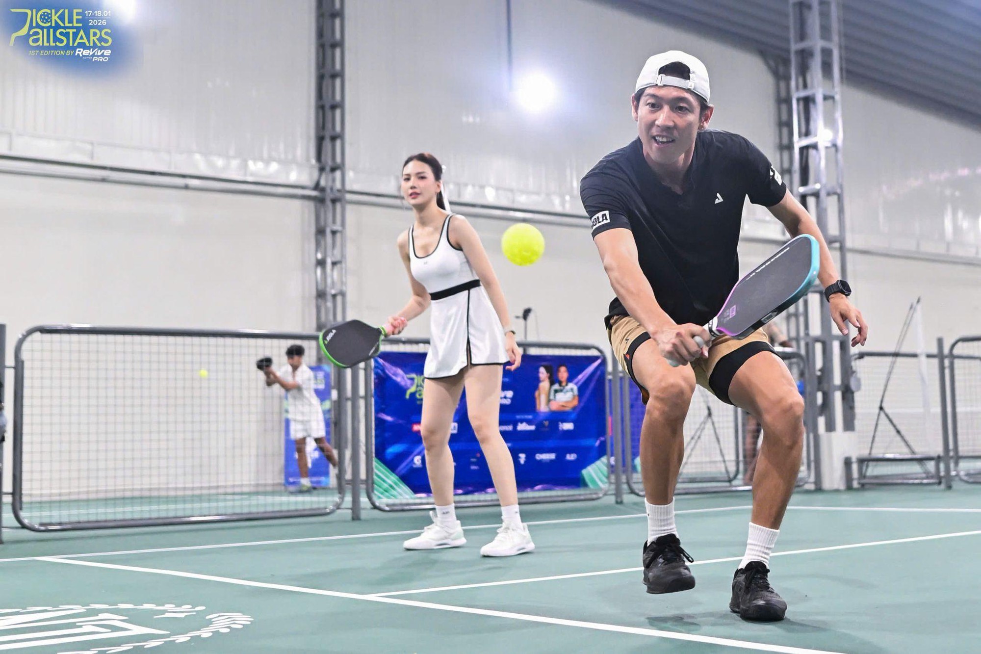 “Các bóng hồng” tỏa sáng tại Pickle Allstars: Khi sắc đẹp bước vào sân đấu pickleball- Ảnh 5. “Các bóng hồng” tỏa sáng tại Pickle Allstars: Khi sắc đẹp bước vào sân đấu pickleball- Ảnh 5.
