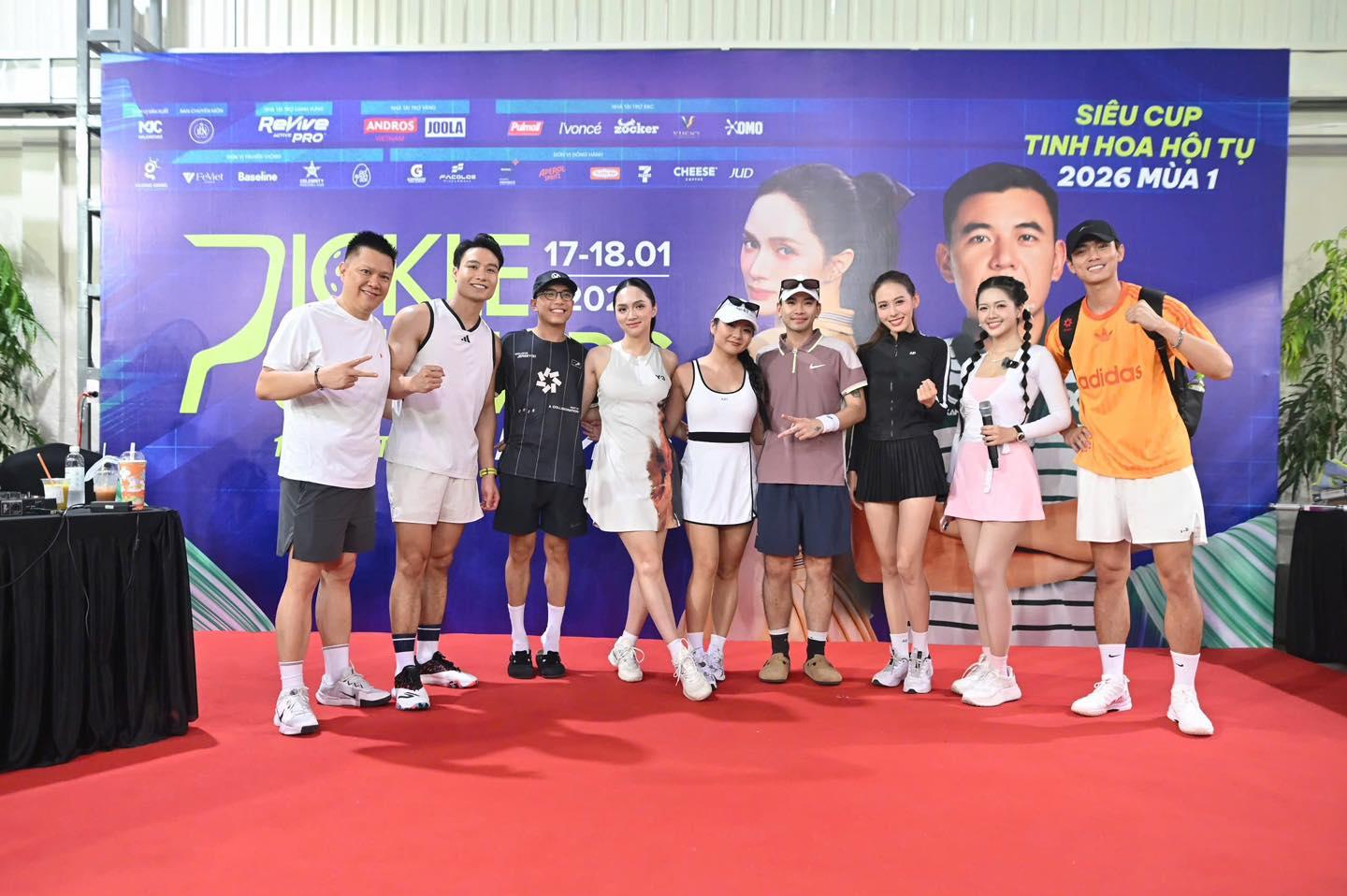 “Các bóng hồng” tỏa sáng tại Pickle Allstars: Khi sắc đẹp bước vào sân đấu pickleball- Ảnh 9. “Các bóng hồng” tỏa sáng tại Pickle Allstars: Khi sắc đẹp bước vào sân đấu pickleball- Ảnh 9.