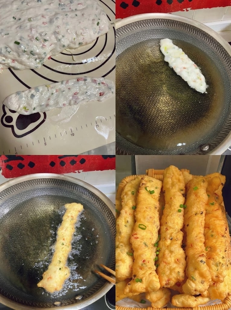 Không cần nhào bột lâu hay dậy sớm, tôi đã làm ra mẻ quẩy rau củ giòn tan khiến cả nhà "tranh nhau" sáng nay- Ảnh 4.