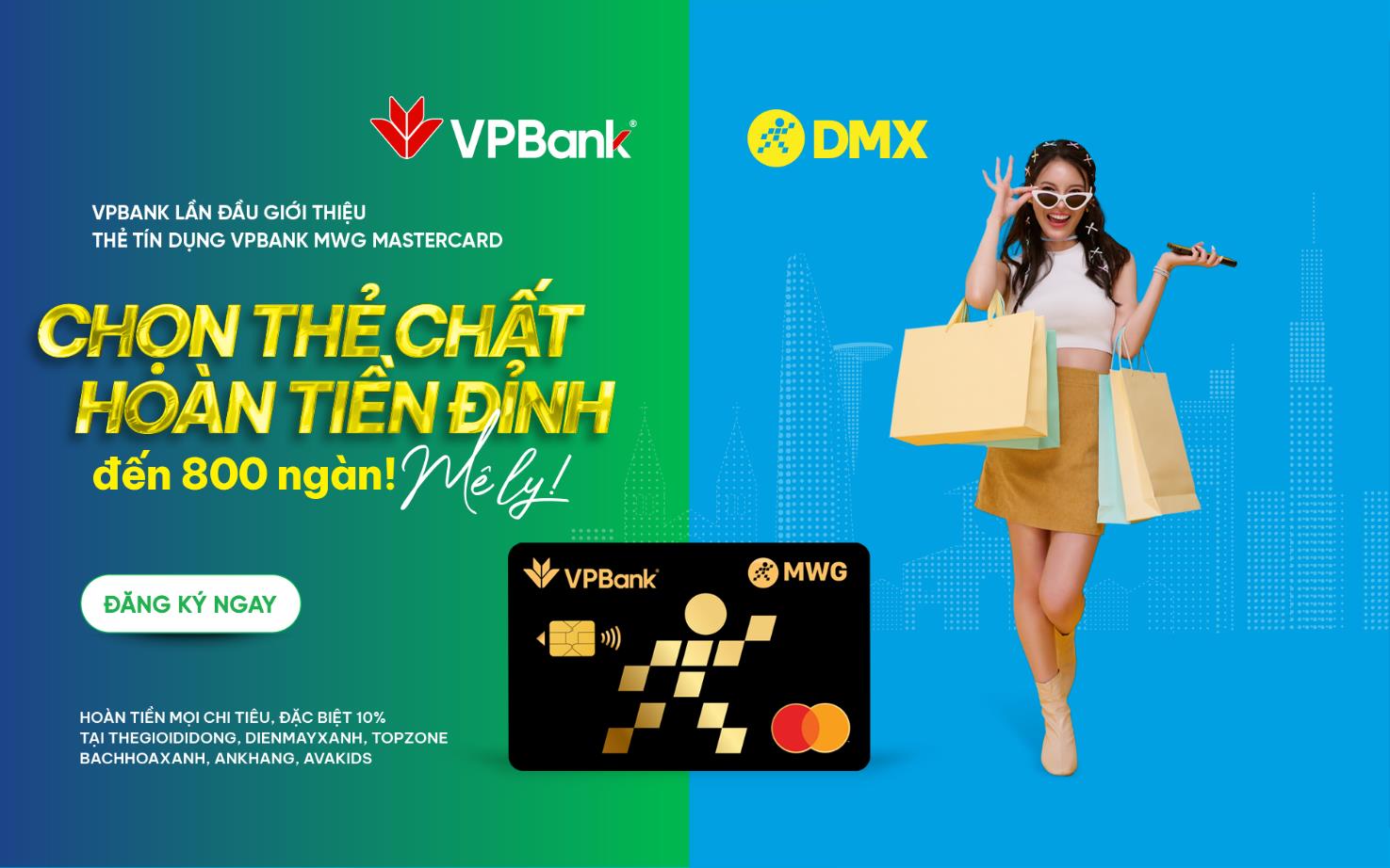 VPBank hợp tác DMX triển khai thẻ tín dụng trong lĩnh vực bán lẻ điện tử - tiêu dùng- Ảnh 2.